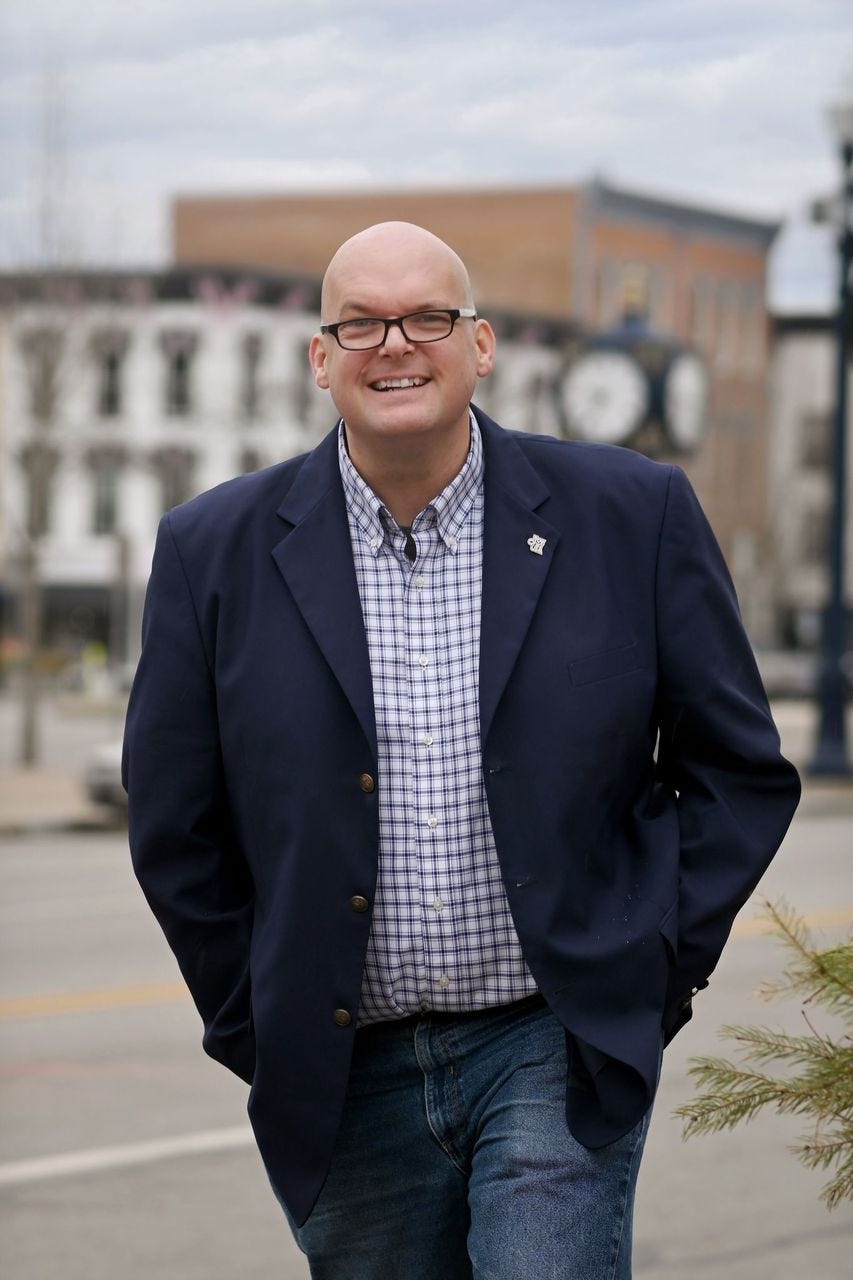 Bill Lutz looking happy and ready to help nonprofits