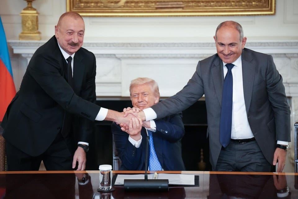 President Trump Meets With Leaders Of Armenia And Azerbaijan At The White House