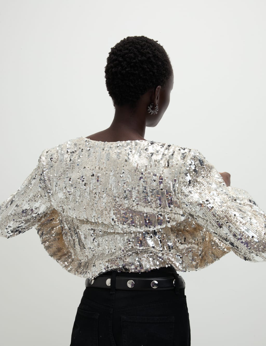Embellished Cropped Jacket 5 of 8