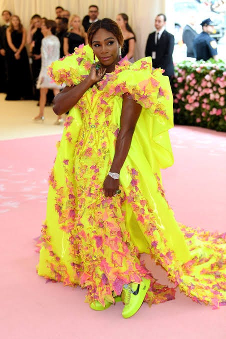 Serena Williams Makes the Case for Sneakers At The Met Gala | British Vogue | British Vogue Serena Williams Makes the Case for Sneakers At The Met Gala | British Vogue | British Vogue