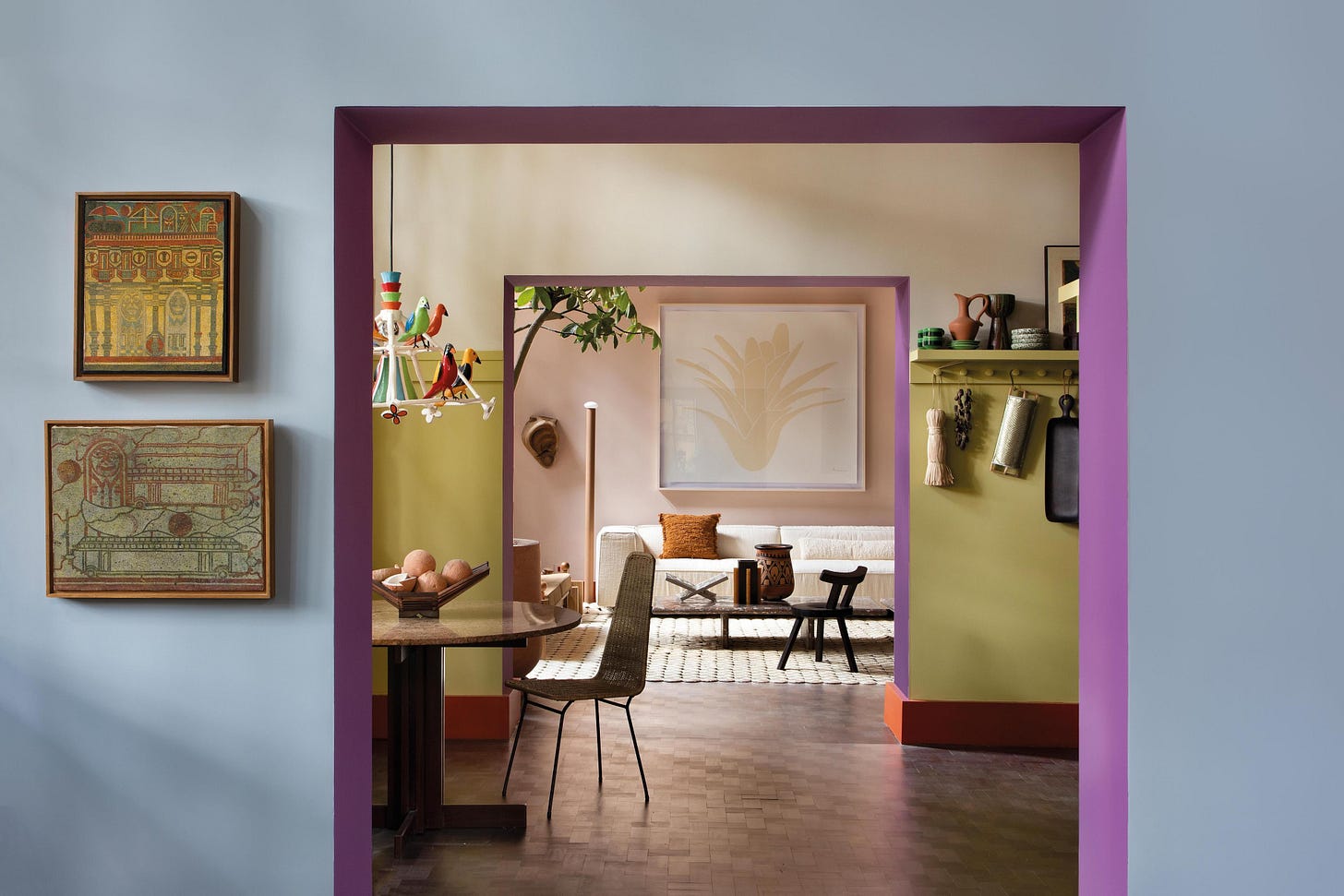 Maurício Arruda - Casa Coral – Cores do Parque. Projeto da CASACOR São Paulo 2025. Maurício Arruda - Casa Coral – Cores do Parque. Projeto da CASACOR São Paulo 2025.