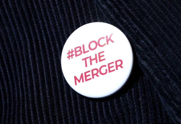 Block the Merger!