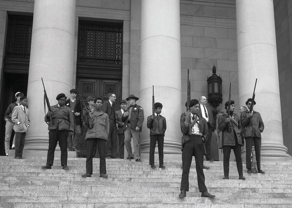 Black Panther demonstration | Photo courtesy of the State Go… | Flickr Black Panther demonstration | Photo courtesy of the State Go… | Flickr