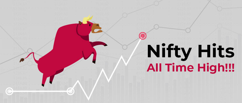 Nifty Hits all-time high - riseshine.in