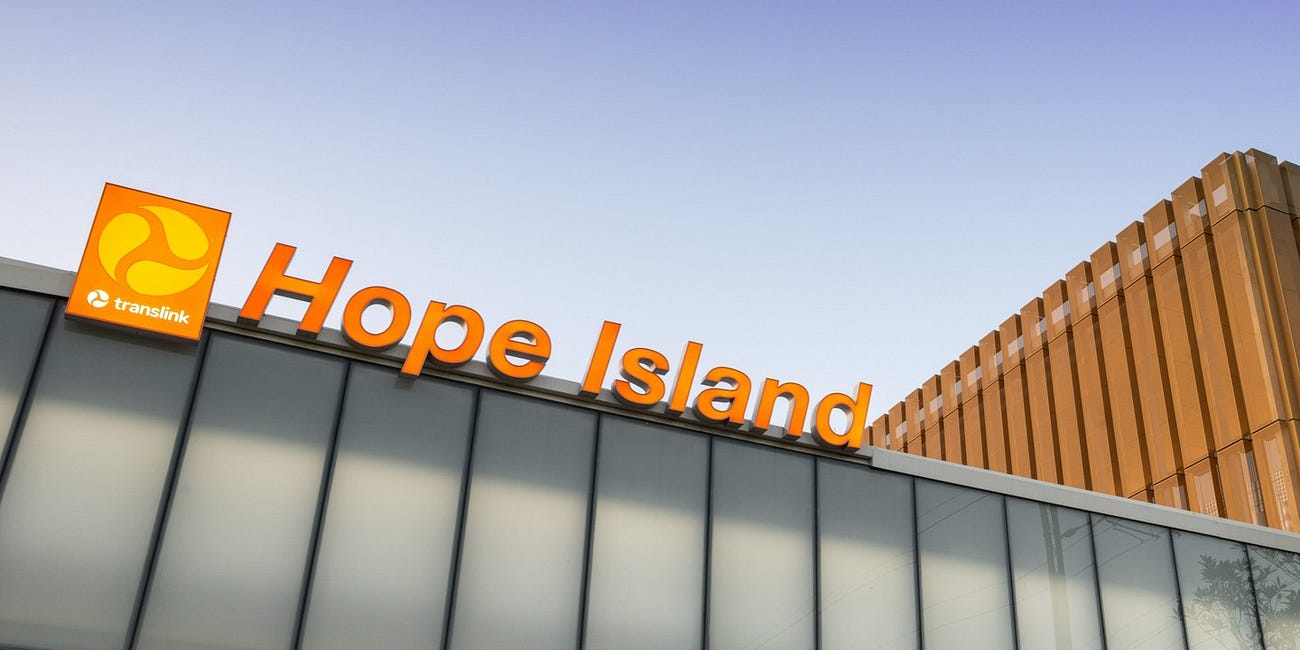 All aboard at new Hope Island train station
