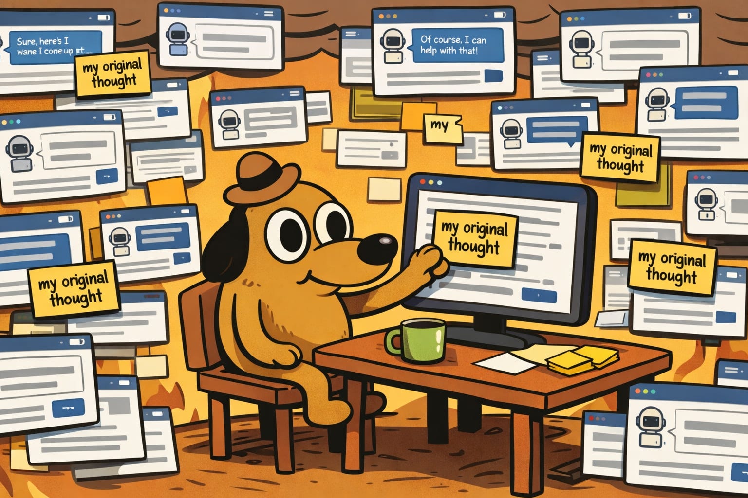 I Think, Therefore I... Wait, Let Me Ask Claude.