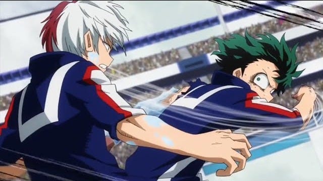 Deku vs Todoroki Full Fight | My Hero Academia | English Dub - YouTube