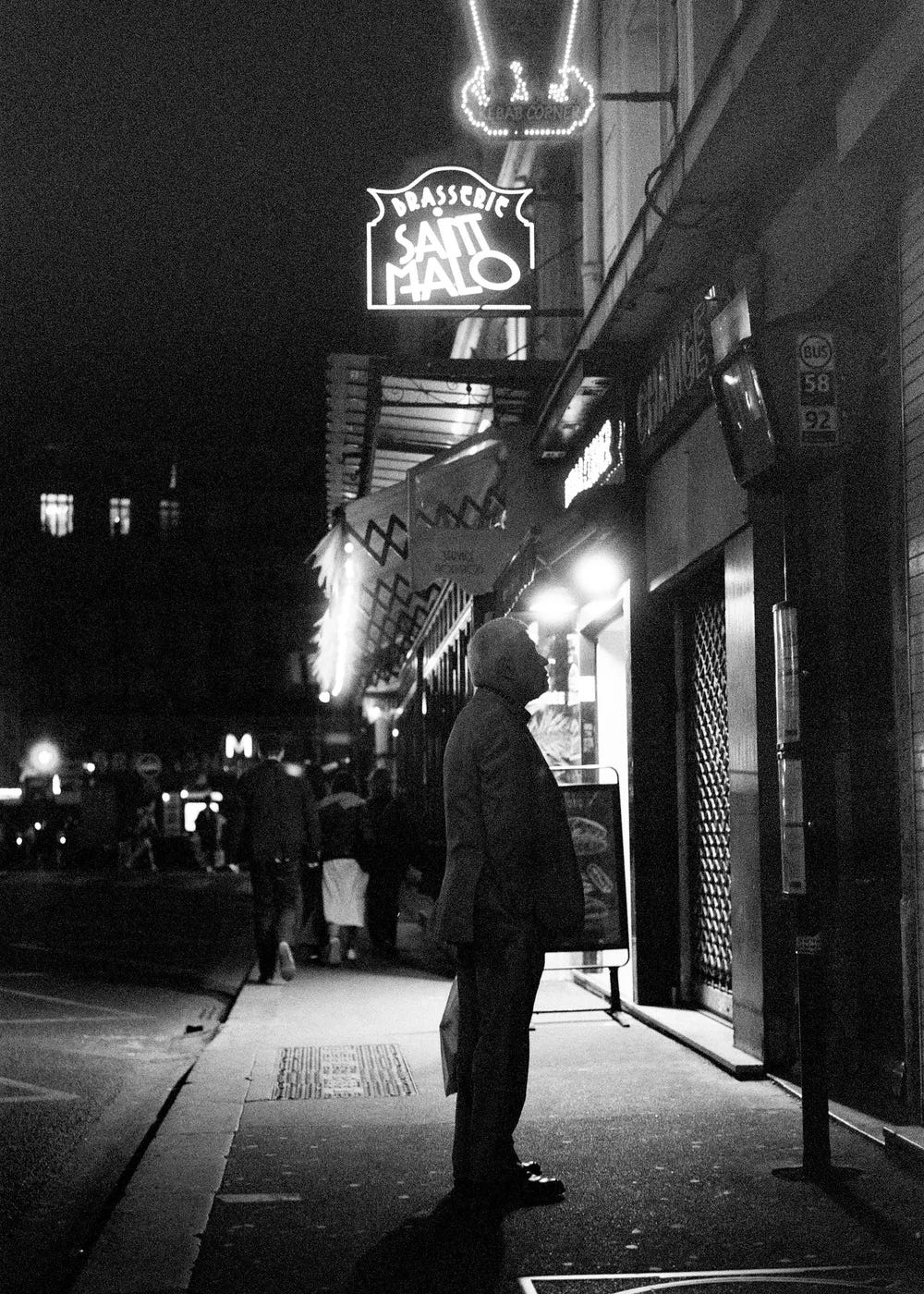 In Paris, shot on 35mm film by me.