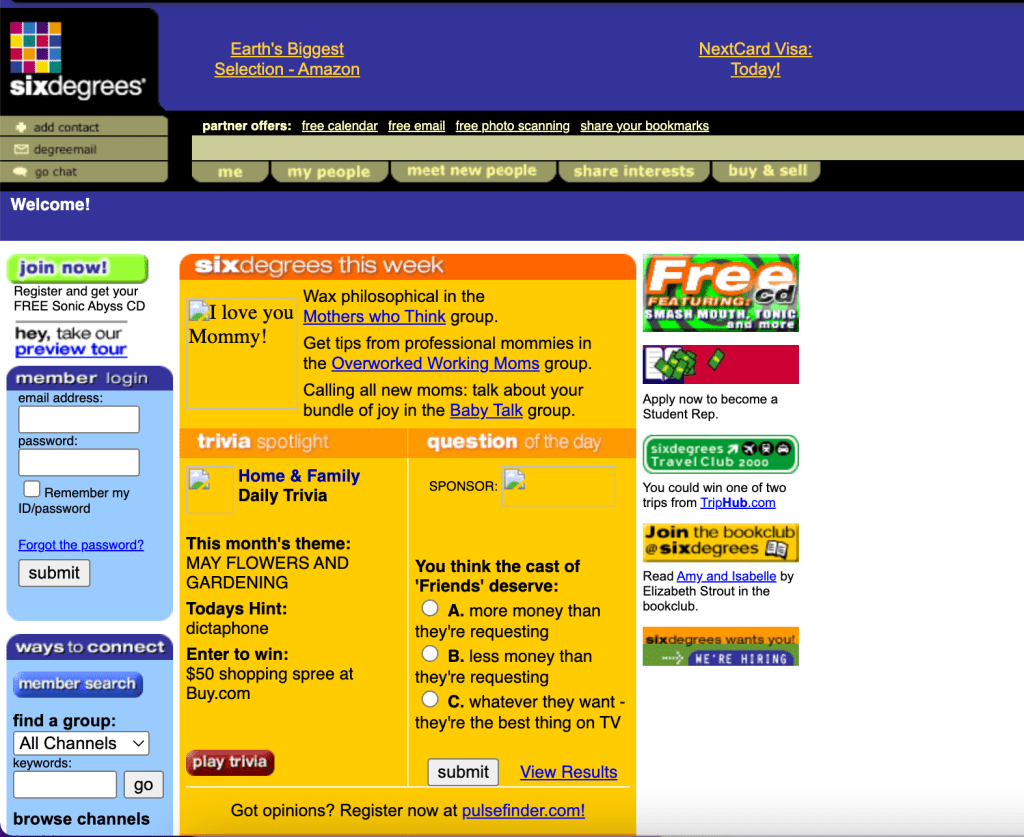 Bebo, MySpace, Friendster: The First Social Media Sites Looked Like This Bebo, MySpace, Friendster: The First Social Media Sites Looked Like This