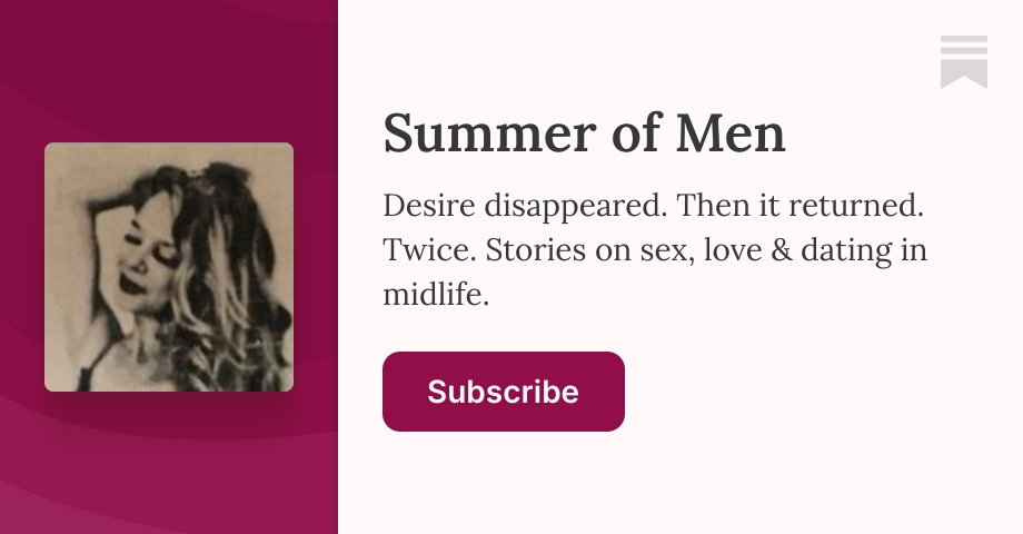 Summer of Men | Substack