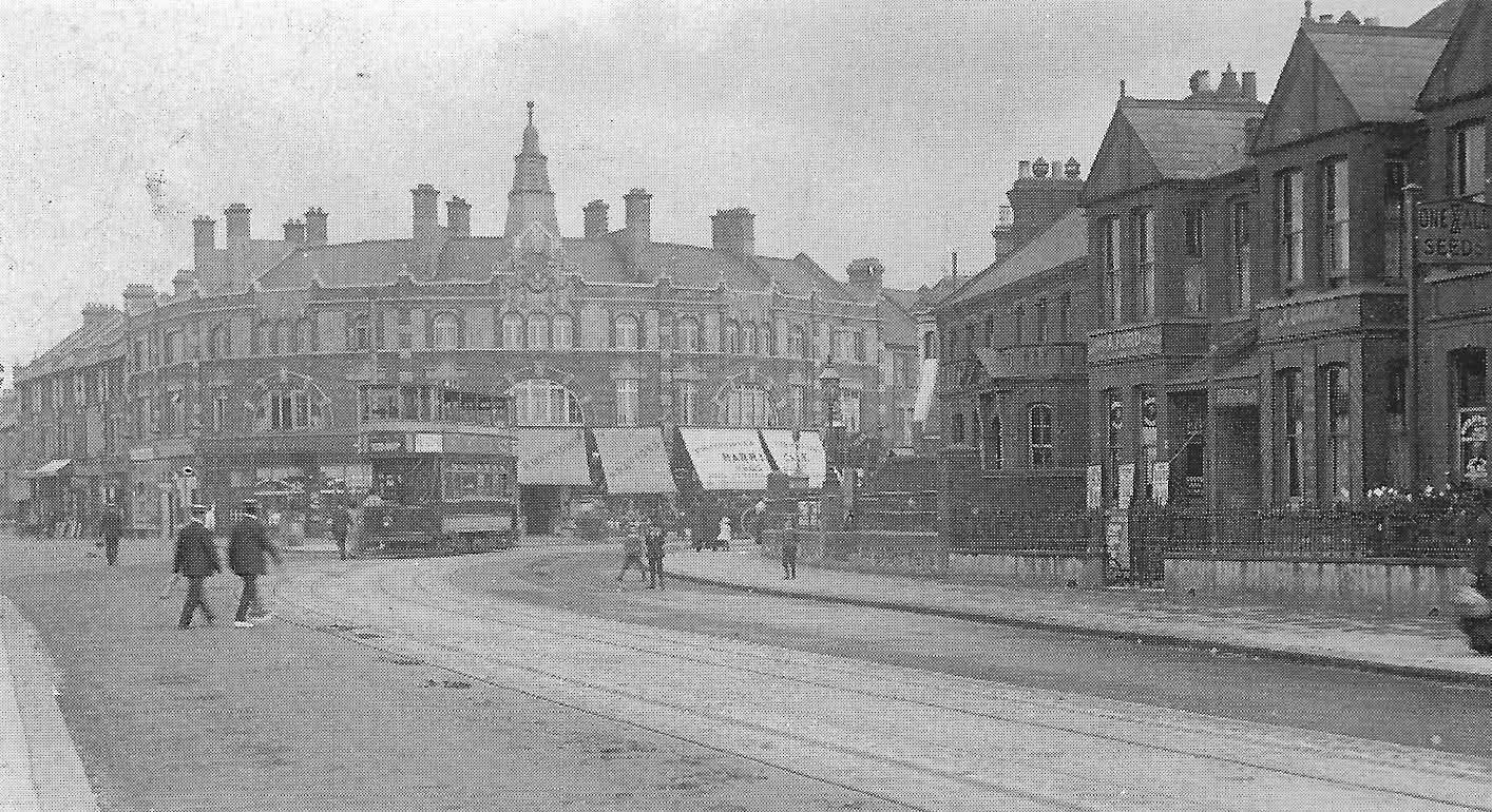 May be an image of 2 people and street