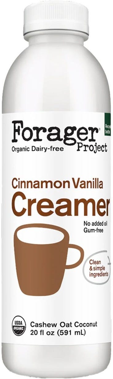 Forager Project Organic Cinnamon Vanilla Dairy-Free Creamer, 20 oz |  Central Market - Really Into Food