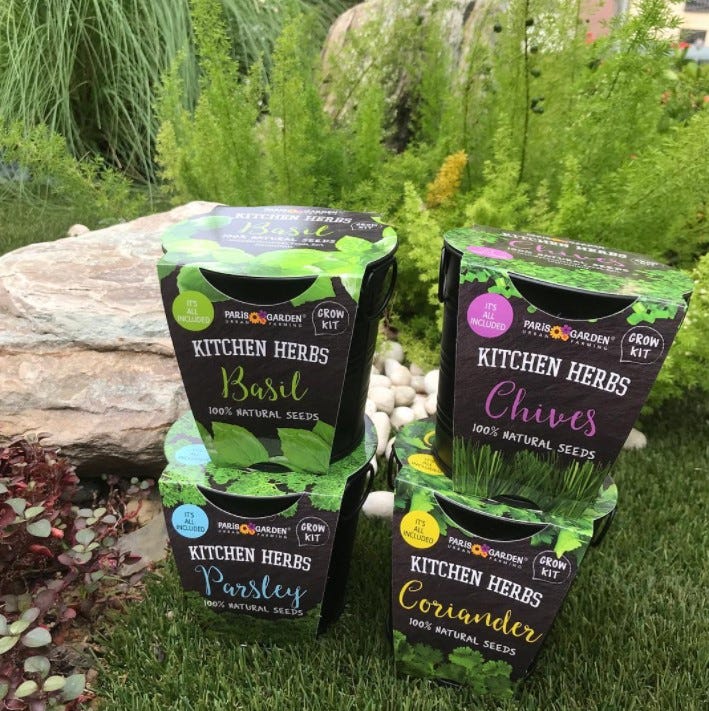 herb grow kits