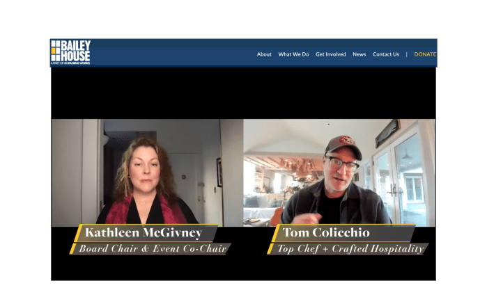 An outtake from the 2021 Bailey House Virtual Gala & Auction. An outtake from the 2021 Bailey House Virtual Gala & Auction.