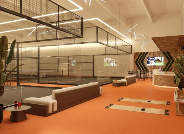 Sunset Padel Club in Miami Beach