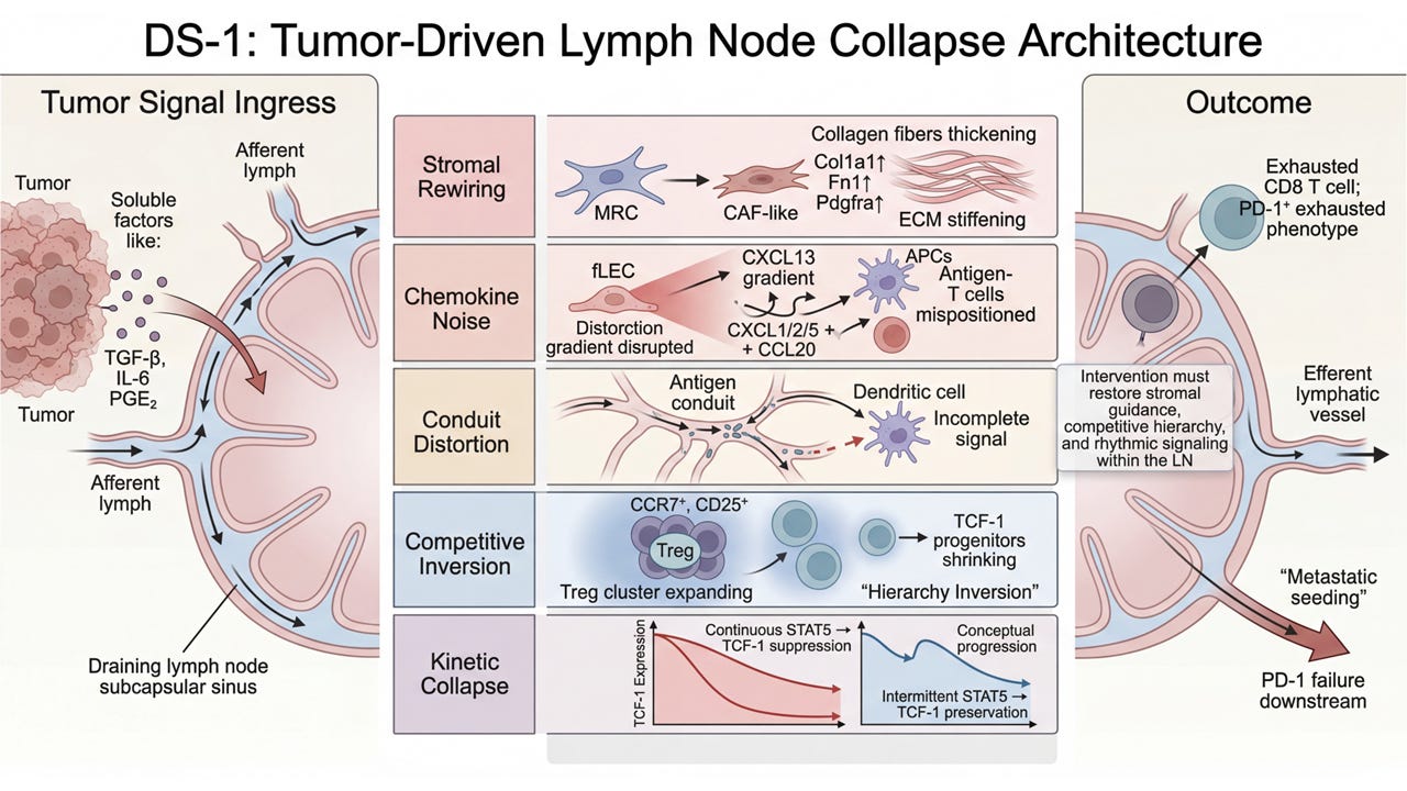 The Governance Organ: Tumor-Draining Lymph Node Collapse and the ...