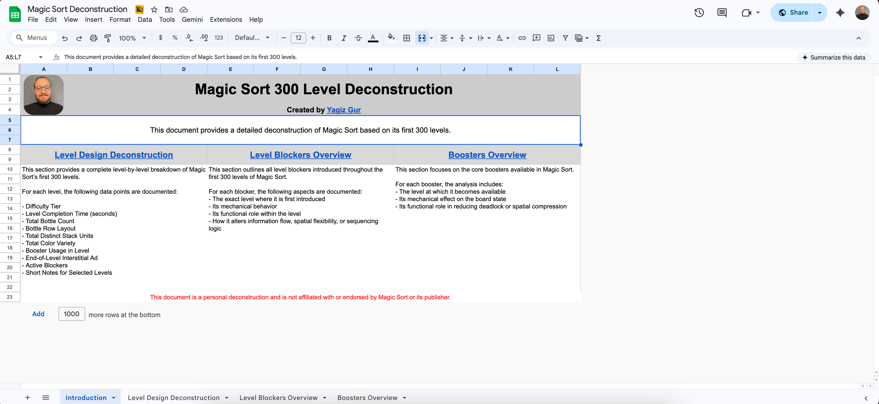 Magic Sort Level Deconstruction (1-300)