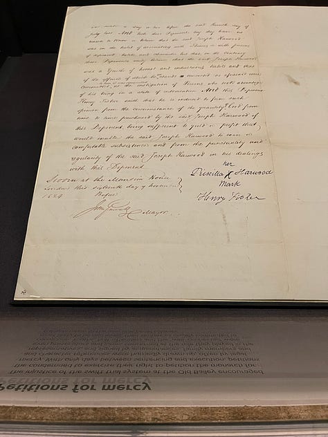 Items on display at 'Execution' exhibition