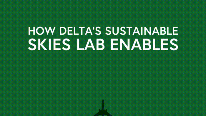 How Delta’s Sustainable Skies Lab Enables Greener Flying