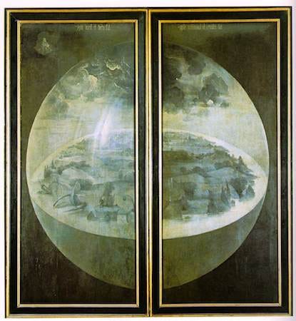 Hieronymus Bosch, The Garden of Earthly Delights, c. 1480-1505, oil on panel, 220 x 390 cm (Prado)