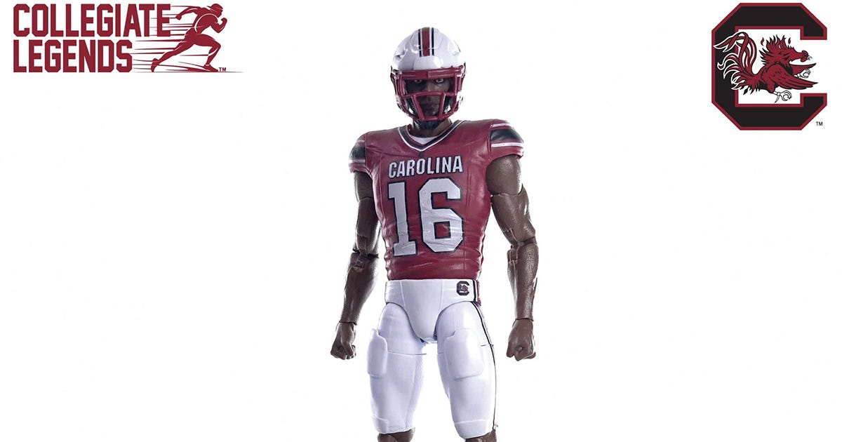 South Carolina's LaNorris Sellers receives custom action figure through NIL  deal with Collegiate Legends - On3