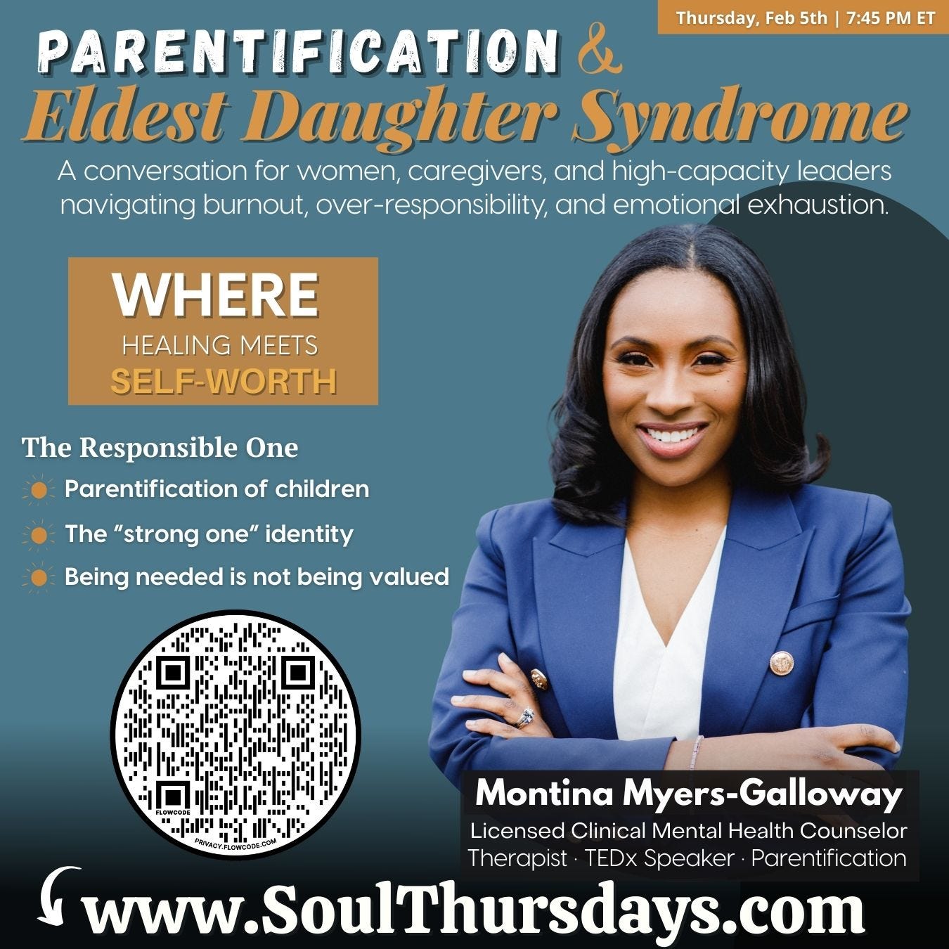 LIVE NOW: The Parentified Black Woman