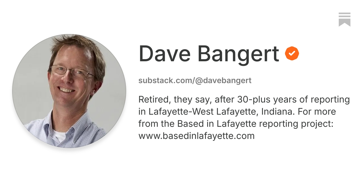 Dave Bangert | Substack