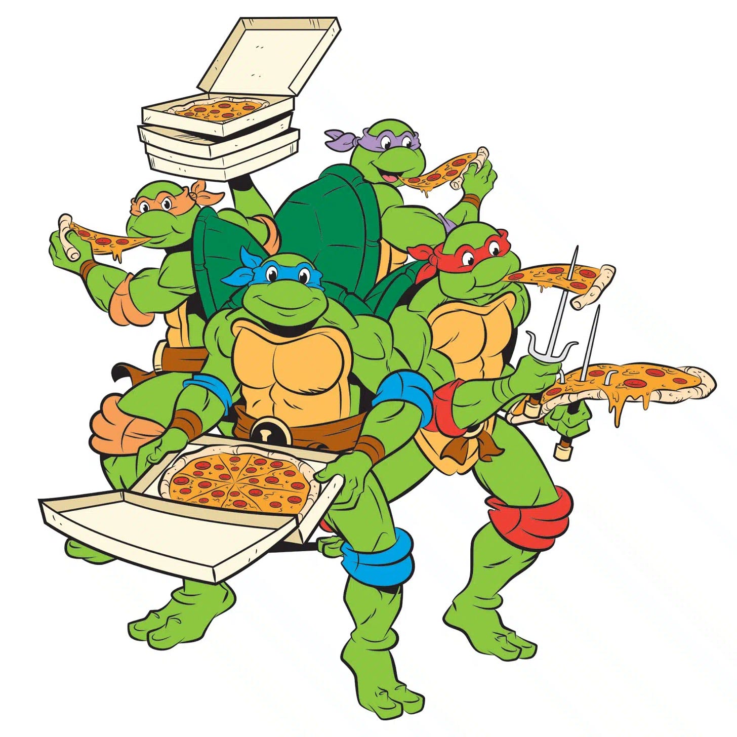National Pizza Day: the Teenage Mutant Ninja Turtles Way ...