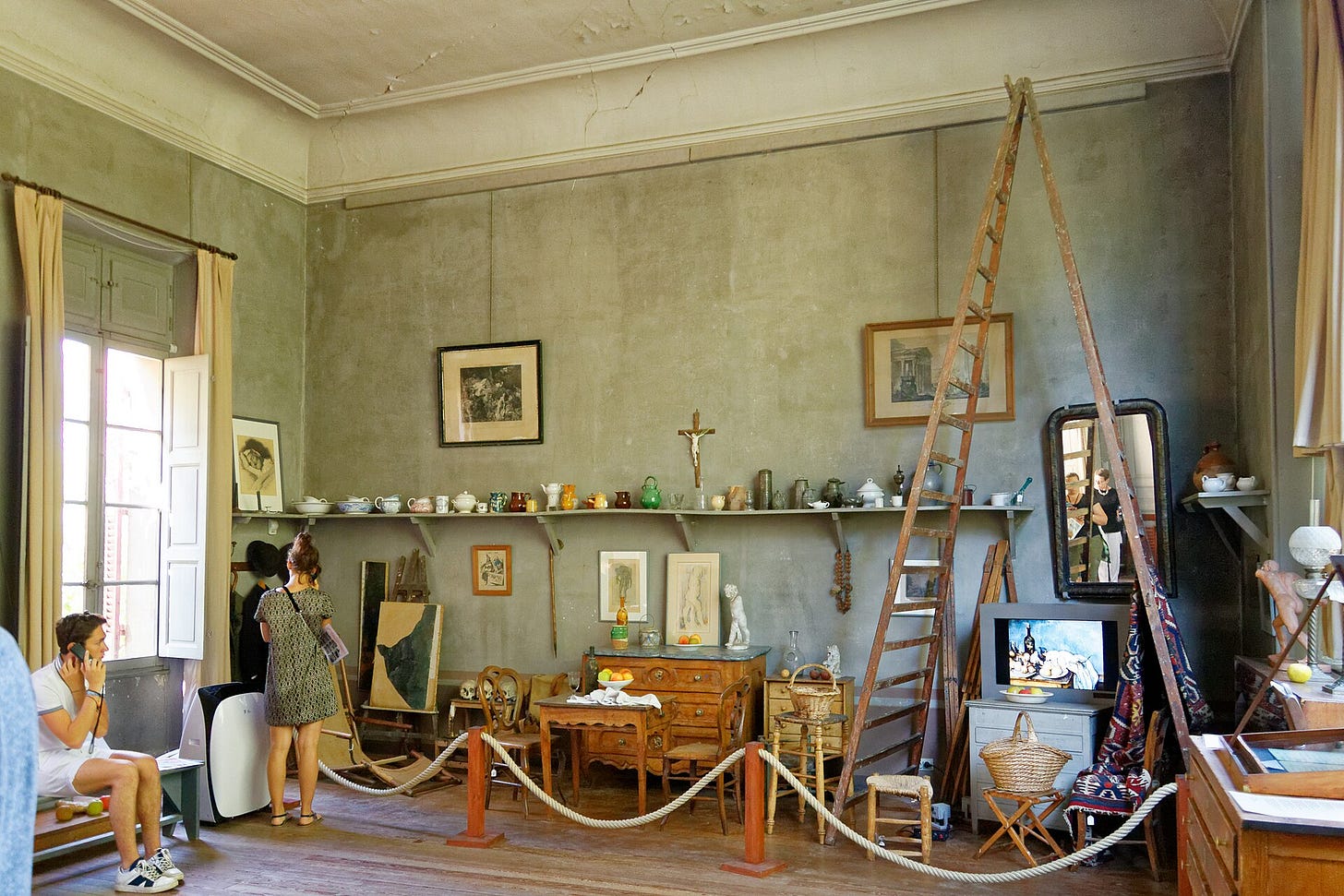 Cézanne's studio at Les Lauves, Aix-en-Provence. Cézanne's studio at Les Lauves, Aix-en-Provence.