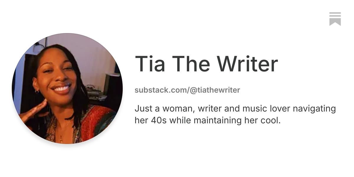 Tia The Writer | Substack
