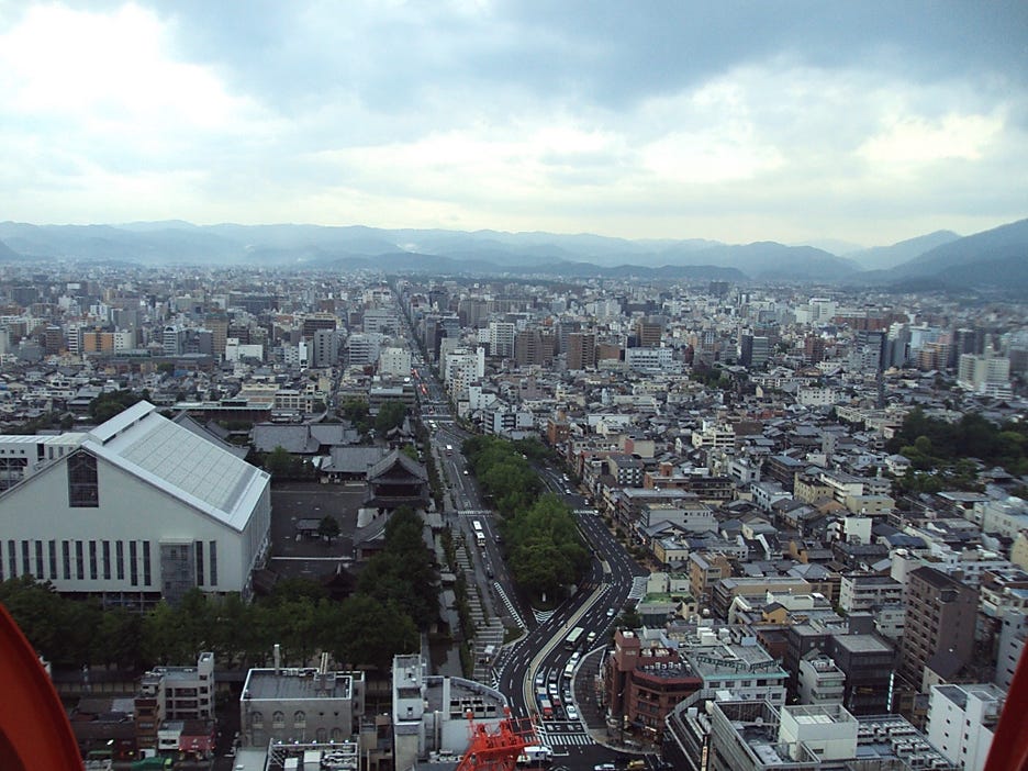 A high angle view of a city

AI-generated content may be incorrect.