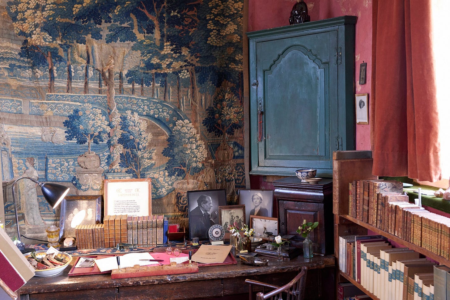 Conservation Work on Vita's Writing Room | National Trust