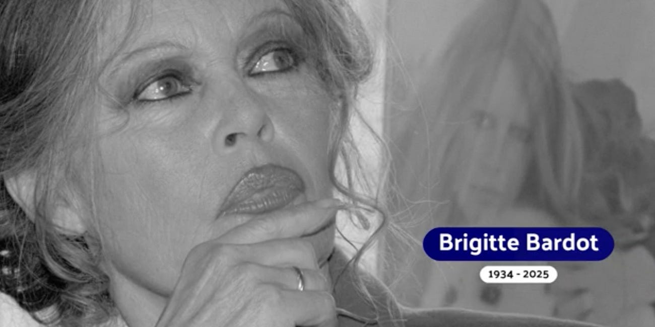 Een leven tegen de stroom in: Brigitte Bardot (1934–2025)