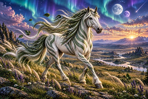 Hors, hawk, wild cat and whisper wolf Migalies with Jynx.