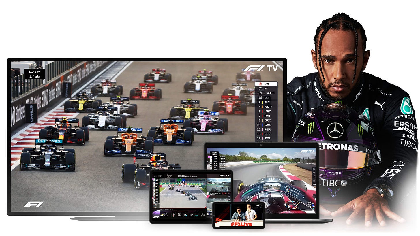 Formula 1 finally embraces digital media