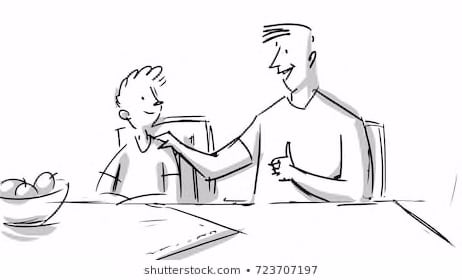 Father Son Cartoon Images, Stock Photos & Vectors | Shutterstock