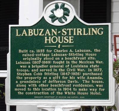 Labuzon-Stirling House Marker image. Click for full size. Labuzon-Stirling House Marker image. Click for full size.