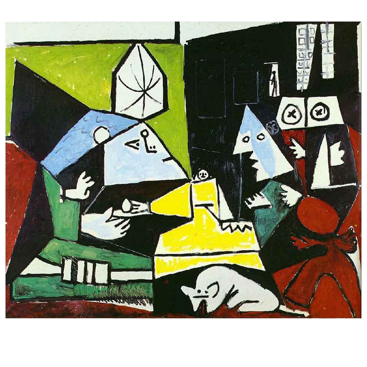 Amazon.com: Pablo Picasso《Las Meninas 4》Famous Canvas Poster Paintingwall  Art Pictures Posters and Prints Wall Decoration for Living Room Home ...