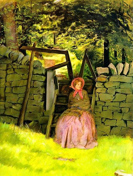 Waiting, 1854 - John Everett Millais
