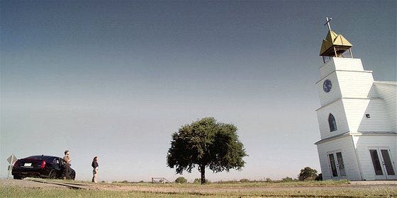 Walker and Micki at chuch place. Walker and Micki at chuch place.