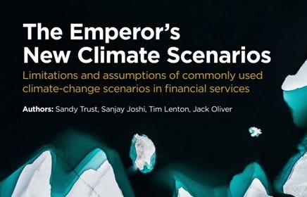 The Emperor’s New Climate Scenarios The Emperor’s New Climate Scenarios