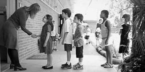 Greeting Students at the Door – Classroom Management Toolbox