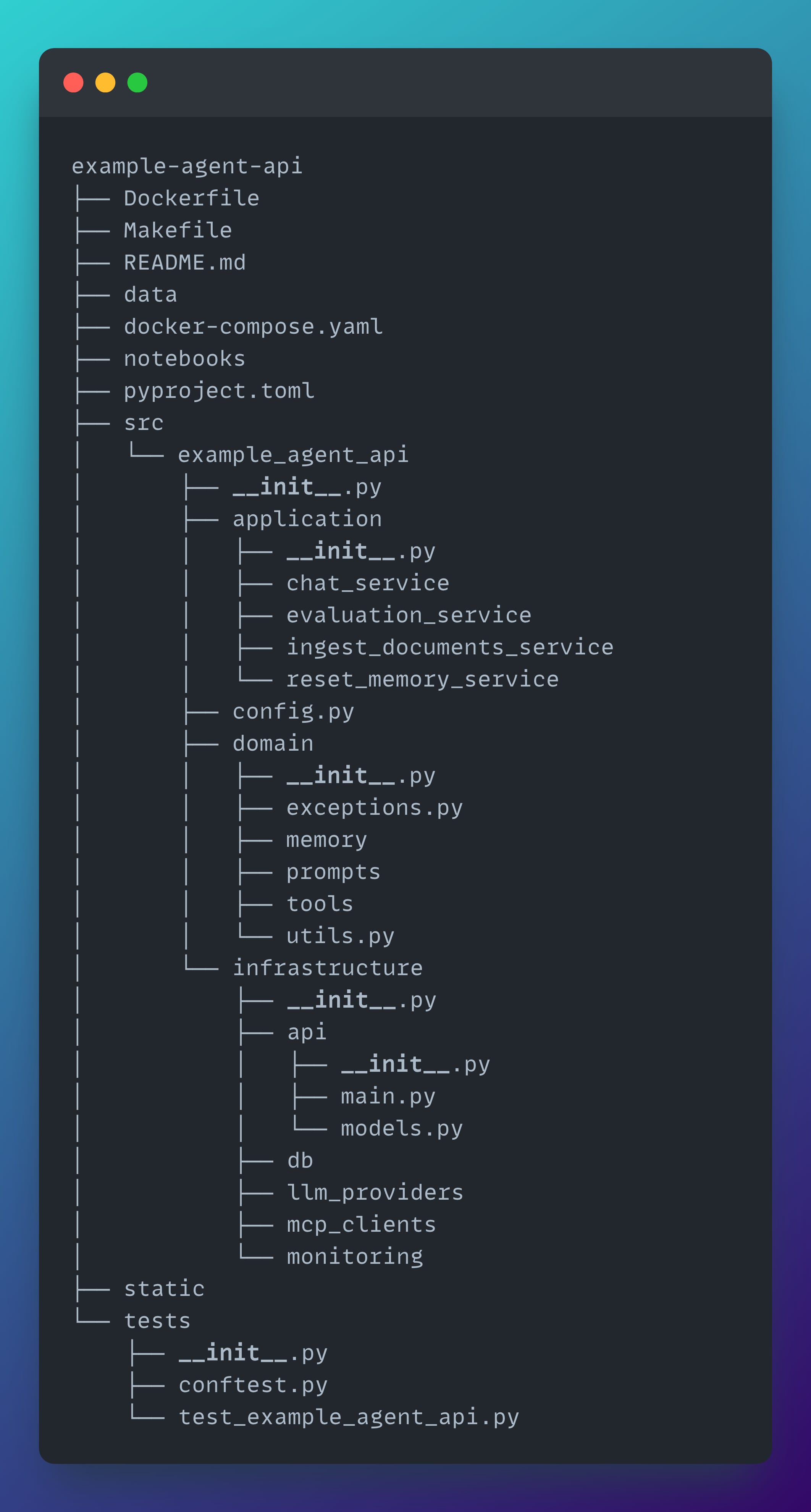 One template to build Agents in seconds