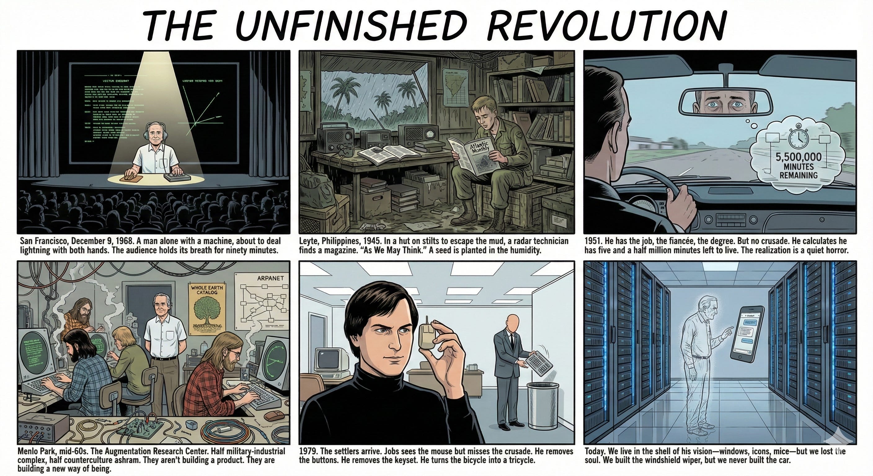 The Unfinished Revolution: Douglas Engelbart and the Architecture of the Mind