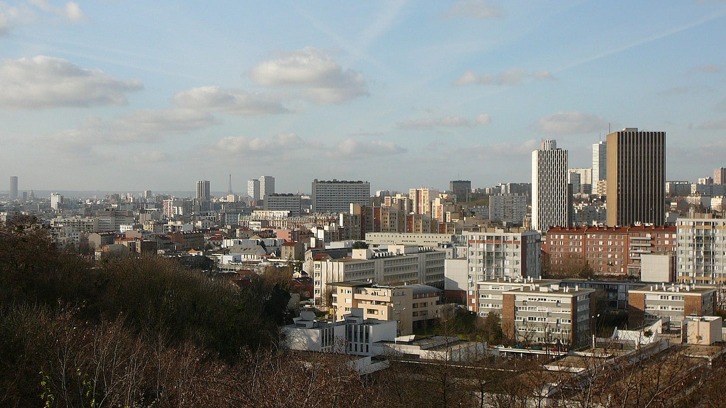 Vue depuis le parc des Beaumonts.