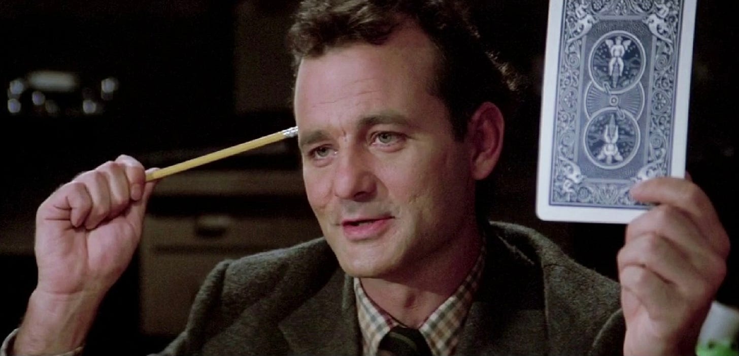 Bill Murray in Ghostbusters
