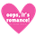oops, it's romance!