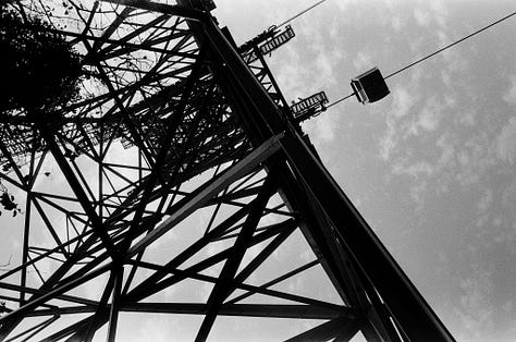 I got to play around with shooting the towers from different angles. Here are a few more shots. 