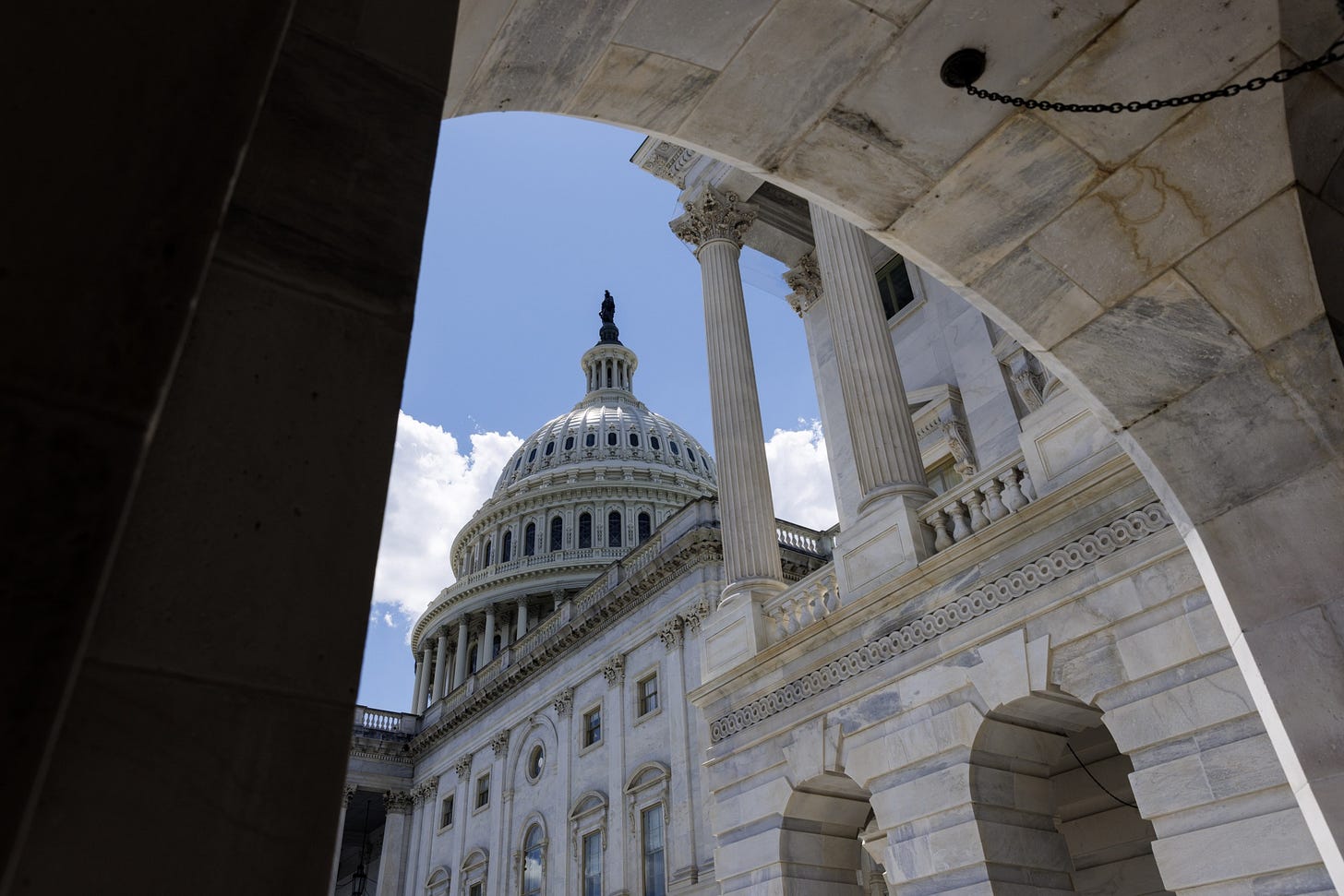 The US Capitol building in Washington, D.C.