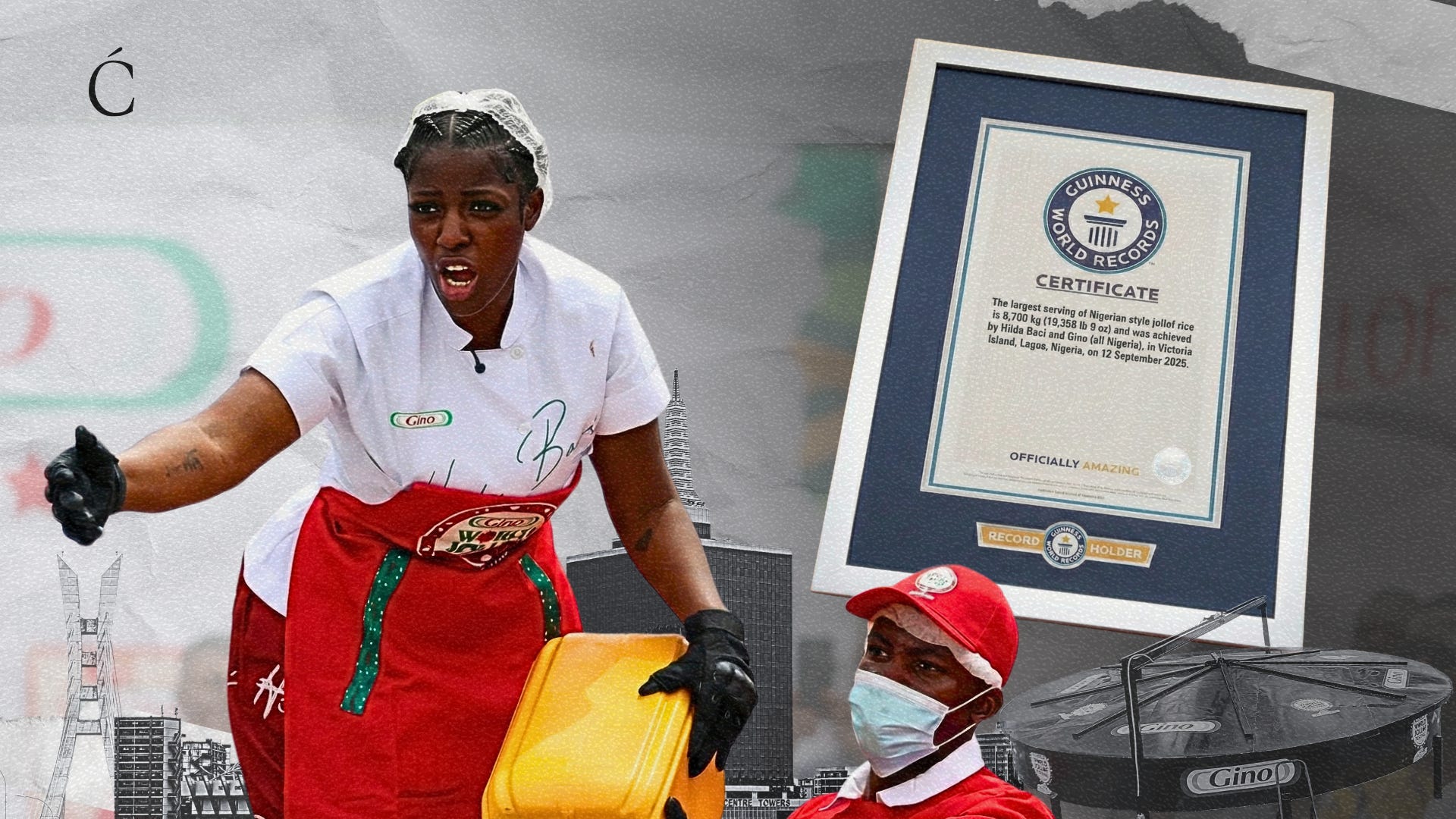 Hilda Baci and the making of a Guinness World Record for jollof rice